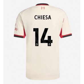 Liverpool Federico Chiesa #14 Bortatröja 2025-26 Kortärmad